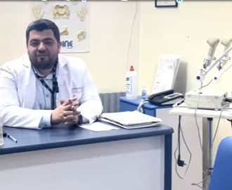 رئيس قسم العلاج الفيزيائي في مستشفى السلام د محمد عيد الغفور